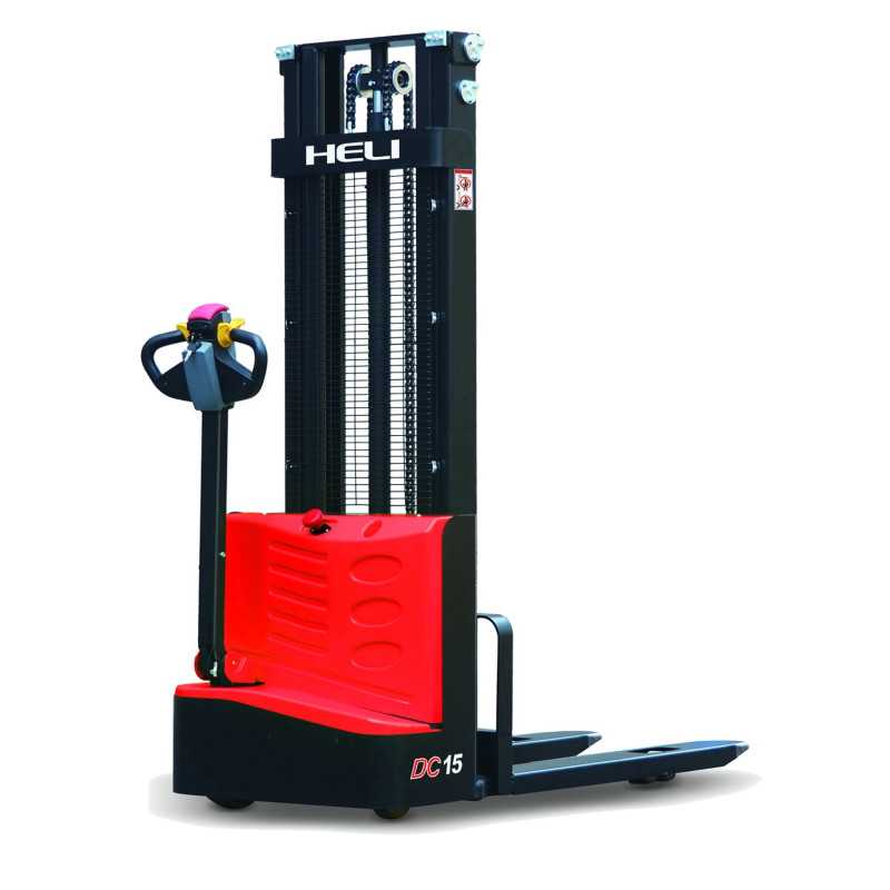 Apilador Eléctrico Heli CDD12J 1.2 Ton - Pata Ancha - IMEIN