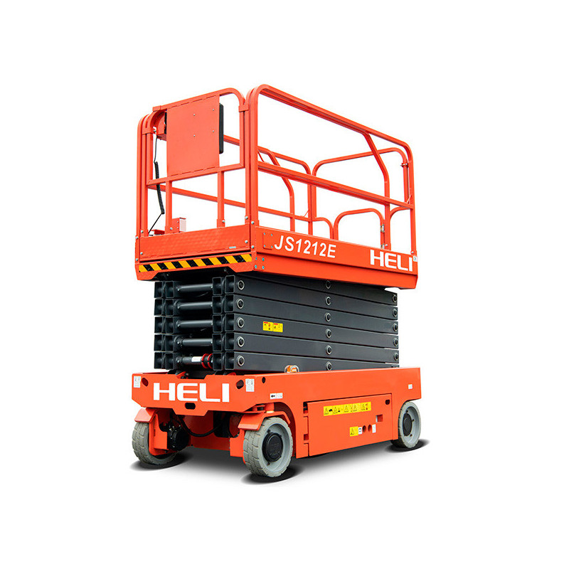 Plataforma Elevadora Eléctrica Heli JS1212Li | Altura 14 m | Litio