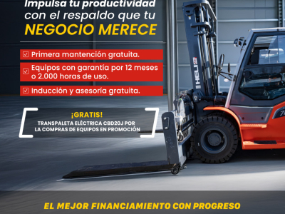Nueva Campaña IMEIN + Progreso: Financia tus Grúas Horquilla con Beneficios